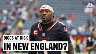 Is Stefon Diggs' future with the Patriots at risk? | Mike Vrabel: "When he's here, we'll coach him."