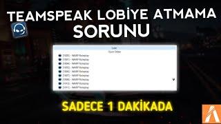 TEAMSPEAK ODAYA ATMAMA SORUNU