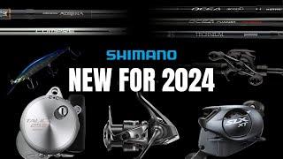 New Shimano Tackle for 2024: Rods, Reels and Lures