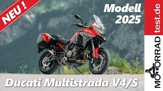 Ducati Multistrada V4/S | Kurzvorstellung des Euro5+ Facelifts Modelljahr 2025