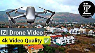 Video Quality checking IZI Drone Made in India 4K~hafiz salahuddin vlogs #izidrone #drone #quality