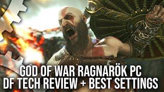 God of War Ragnarök PC - DF Tech Review - PC vs PS5 - Optimised Settings