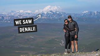 Our FIRST time in DENALI National Park! (Savage Alpine, Mount Healy, sled dogs, & Horseshoe Lake)