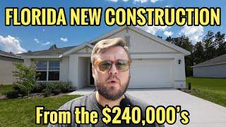 A Look at 2 NEW Florida Homes For Sale from the $240,000's - Leaving Orlando for Ocala!