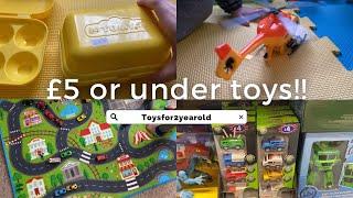 £5 or under toys! |Toy ideas for a 2 year old