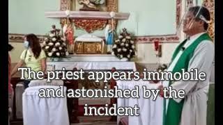 Viral: Livestream mass is abruptly Interrupted by gun shots outside a Church in Mexico!