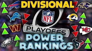 2024 NFL Power Rankings! Divisional Round Edition!