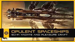 Opulent Spaceships - Sci-Fi Yachts and Pleasure Craft