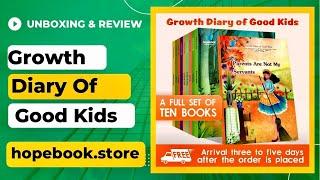 Hopebook || Growth Diary Of Good Kids - Unboxing & Book Review In English (2022)
