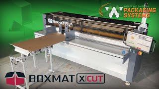 Semi-Automatic Box Making Machine - BOXMAT X-CUT I Miller Weldmaster