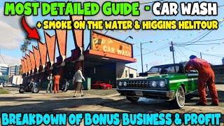 GTA Online Money Front DLC Guide 2025 | Car Wash, Smoke On The Water & HeliTours - Make MILLIONS