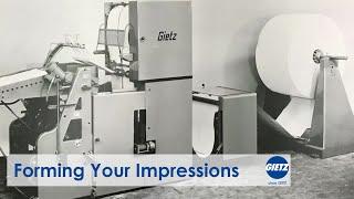 50 years history in Paper Plate Forming - Gietz VARIFORMER