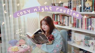 cozy & productive night routine of a nyc homebody  reading, crafting, & journaling after work