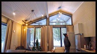 I went to a new glamping house - Russia, Ecoforest village St. Petersburg