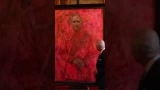 King Charles unveils 1st official portrait since coronation