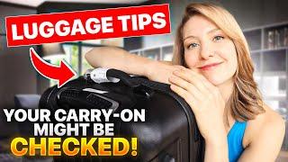 7 Life-Saving Luggage Tips for checked bags (#4 is a must-know!)