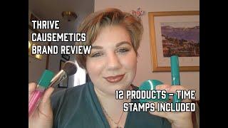 Thrive Causemetics Brand Review Video - Try ons, Unsponsored