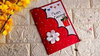 Christmas cards | Christmas greeting cards | how to make Christmas greeting card | Santa card making