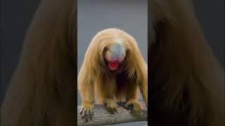 Bald Uakari #worldwide #animalshorts #bald #uakari #amazonjungle