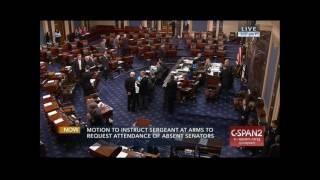 McConnell Instructs Sergeant at Arms to Collect Absent Senators