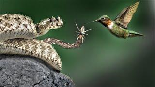 This Snake Has A Spider On Its Tail To Trick Birds