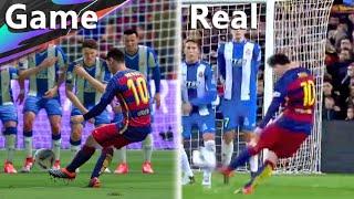 Lionel Messi‘s Best Free Kicks Recreated