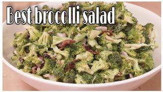 Brocolli salad recipe |The perfect salad party |Riza pinay vlog