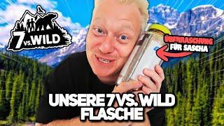 ÜBERRASCHUNG FÜR SASCHA EINGEPACKT  UNSERE 7 VS. WILD FLASCHE 