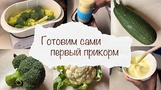 КАК ПРИГОТОВИТЬ ДЕТСКОЕ ПИТАНИЕ ДОМА ‍ ПЕРВЫЙ ПРИКОРМ  ГОТОВИМ САМИ ОВОЩИ