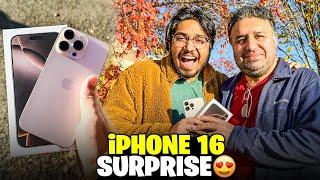 Surprising My Dad With An iPhone 16 Pro Max  | Papa Emotional Ho Gy 