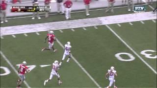 Braxton Miller Stutter Steps, Takes It In