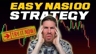 Easy NAS100 Trading Strategy | How To Trade NASDAQ100 At The Open