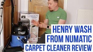 HENRY WASH CARPET CLEANER from NUMATIC | HENRY REVIEWS