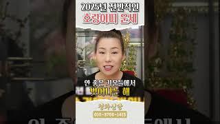 2025년 전반적인 호랑이띠 운세 [양평용한점집 청화신당]