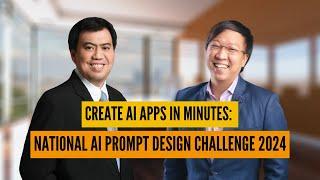 Create AI Apps in Minutes at the National AI Prompt Design Challenge 2024