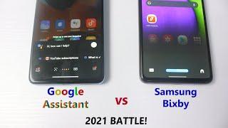 Google Assistant vs Samsung Bixby: Voice Assistant Battle of 2021