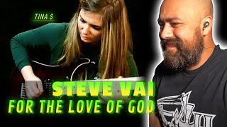 Tina S Reaction: Classical Guitarist REACTS to Tina S For The Love Of God (Steve Vai Cover)