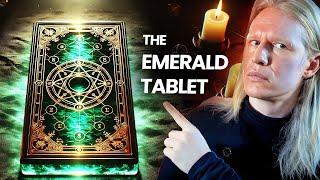 I Cracked the SECRET CODE of the Emerald Tablet!