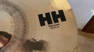 SABIAN 20“ HH thin Crash - Hand Hammered Cymbal