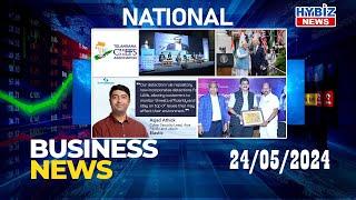 National Business News | Telangana Chef’s | Cement Sector’s |  Elastic Security Labs | Hybiz tv