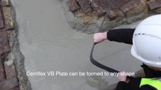 How to install Premcrete Cemflex VB - Active Steel Blade Waterstop