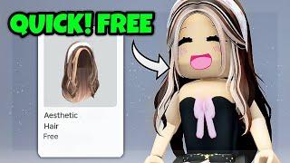 HURRY! GET FREE HAIR NOW ROBLOX