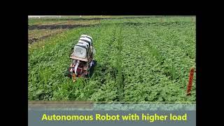 Video of drone and robot used to study precision weed control in flax,  by Md Mukhlesur Rahman, NDSU