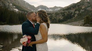 Exchanging Vows at a High Alpine Lake - Breckenridge Colorado