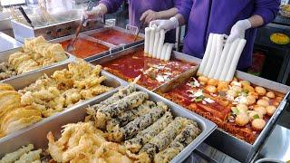 This is the Best Korean Homemade Snack Shop! Tteokbokki, Fries | Korean Street Food