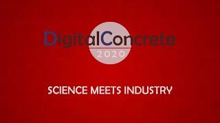 Digital Concrete 2020 | Science Meets Industry | BAM