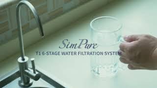 SimPure T1 6-Stage Reverse Osmosis Alkaline Water Filter System Installation Tutorial