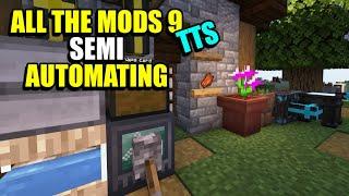 Ep5 Semi Automating -  All The Mods 9 To The Sky Modpack