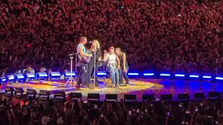 Coldplay play Taylor Swift song as  tribute to Vienna fans Love Story with Maggie Rogers