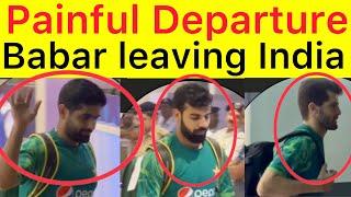 EXCLUSIVE  Pakistan team leaving Eden Gardens after knocked out from World Cup 2023